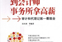 到会计师事务所拿高薪系列 PDF版电子书 百度网盘